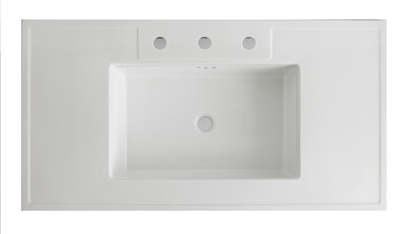 K30290,7,96 Kohler Kathryn® Ceramic 42" Console Bathroom Sink with